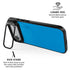 Blue Carbon Fiber Specialty Texture Material iPhone 17 Air Kickstand Case