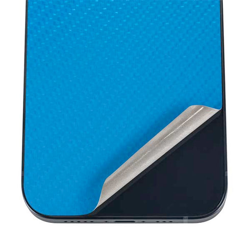 Blue Carbon Fiber Specialty Texture Material iPhone 17 Air Skin