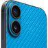 Blue Carbon Fiber Specialty Texture Material iPhone 17 Skin
