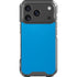 Blue Carbon Fiber Specialty Texture Material iPhone 18 Pro Clear Case