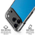 Blue Carbon Fiber Specialty Texture Material iPhone 18 Pro Clear Case