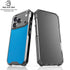 Blue Carbon Fiber Specialty Texture Material iPhone 18 Pro Clear Case