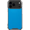 Blue Carbon Fiber Specialty Texture Material iPhone 18 Pro Max Clear Case