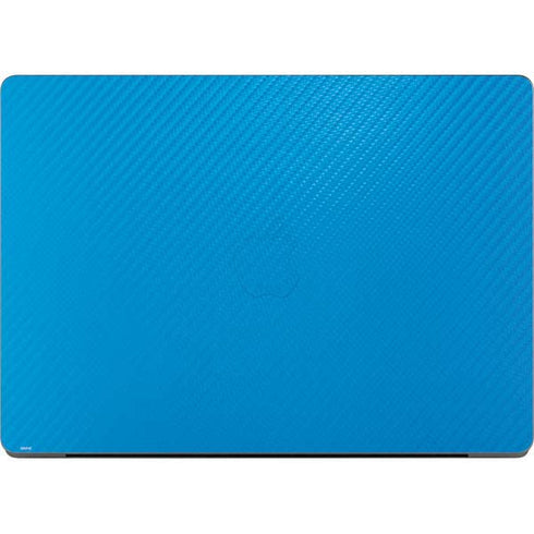Blue Carbon Fiber Specialty Texture Material Apple MacBook Pro 14-inch Skin