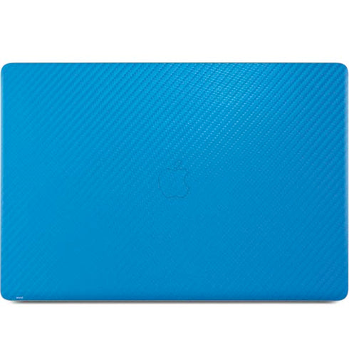 Blue Carbon Fiber Specialty Texture Material MacBook Skins