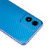 Blue Carbon Fiber Specialty Texture Material Moto G Play 4G (2024) Skin