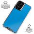 Blue Carbon Fiber Specialty Texture Material Moto G Power 5G (2024) Clear Case