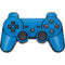 Blue Carbon Fiber Specialty Material PS3 Dual Shock wireless controller Skin