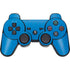 Blue Carbon Fiber Specialty Material PS3 Dual Shock wireless controller Skin