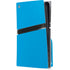 Blue Carbon Fiber Specialty Texture Material PS5 Pro Disk Console Skin