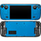 Blue Carbon Fiber Specialty Texture Material Steam Deck Handheld Gaming Computer OLED Skin