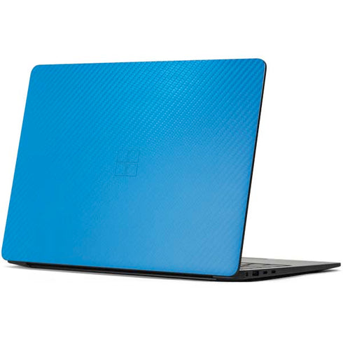 Blue Carbon Fiber Specialty Texture Material Surface Laptop 7 15in Skin