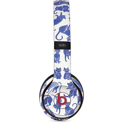 Cat Coq Blue Cats Beats Solo 3 Wireless Skin