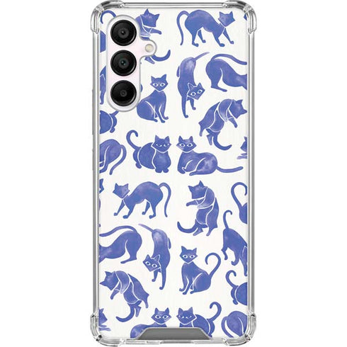 Blue Cats by Cat Coq Galaxy A16 5G Clear Case