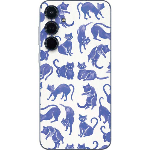 Blue Cats by Cat Coq Galaxy A36 5G Skin