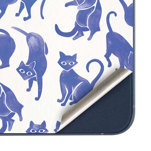 Blue Cats by Cat Coq Galaxy A36 5G Skin