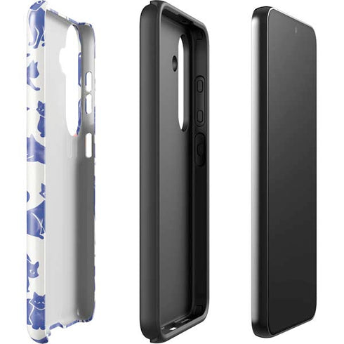 Blue Cats by Cat Coq Galaxy S25 Impact Case