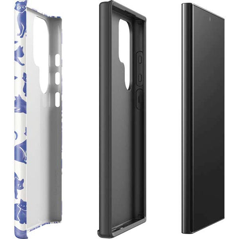 Blue Cats by Cat Coq Galaxy S25 Ultra Impact Case