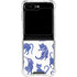 Blue Cats by Cat Coq Galaxy Z Flip6 Clear Case