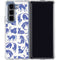 Blue Cats by Cat Coq Galaxy Z Fold5 5G Clear Case