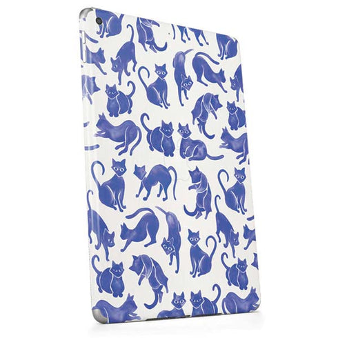 Blue Cats by Cat Coq Apple iPad Skin