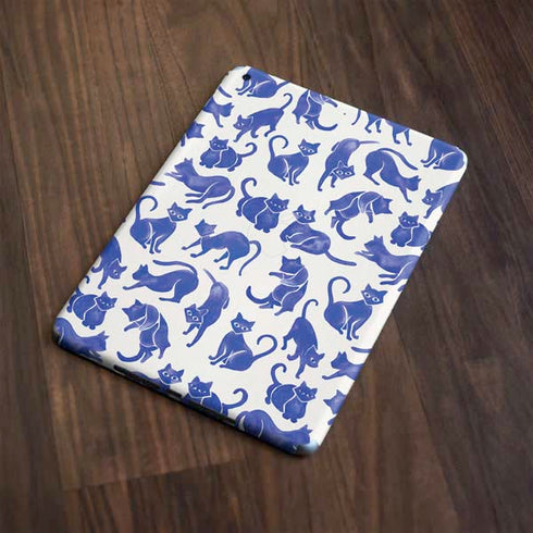 Blue Cats by Cat Coq Apple iPad Skin