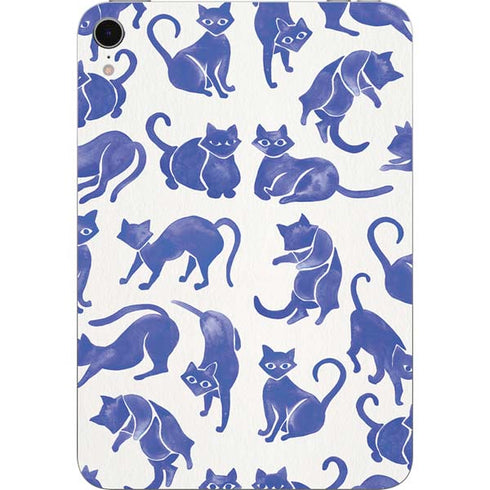 Blue Cats by Cat Coq Apple iPad Mini Skin