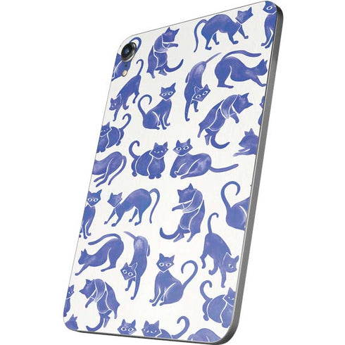 Blue Cats by Cat Coq Apple iPad Mini Skin
