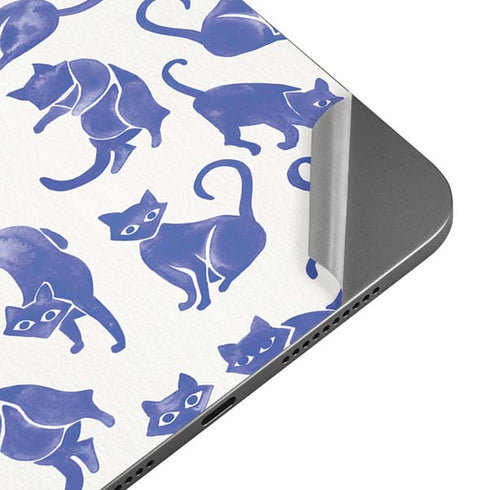 Blue Cats by Cat Coq Apple iPad Mini Skin