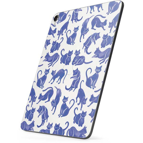 Blue Cats by Cat Coq Apple iPad Pro Skin