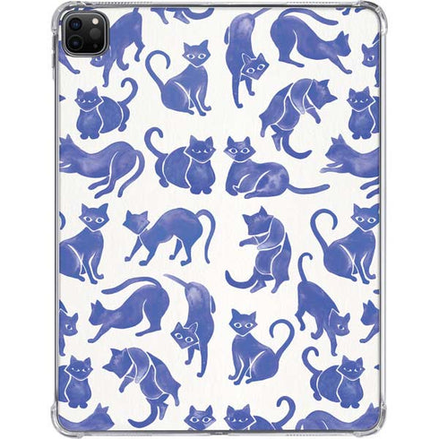 Blue Cats by Cat Coq iPad Pro 11in (2024) Clear Case