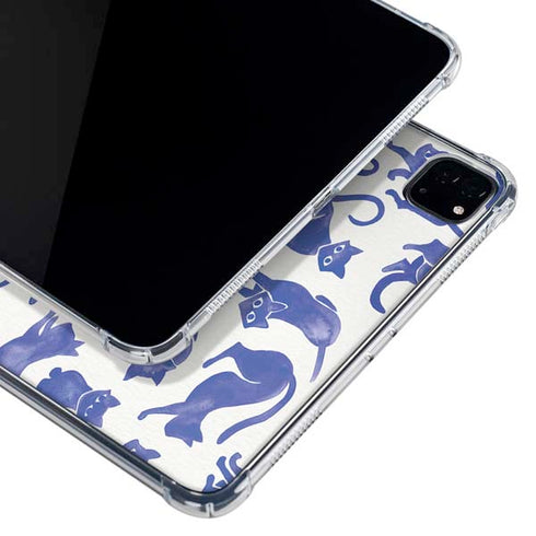 Blue Cats by Cat Coq iPad Pro 11in (2024) Clear Case