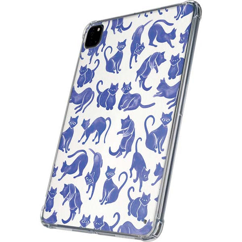 Blue Cats by Cat Coq iPad Pro 11in (2024) Clear Case