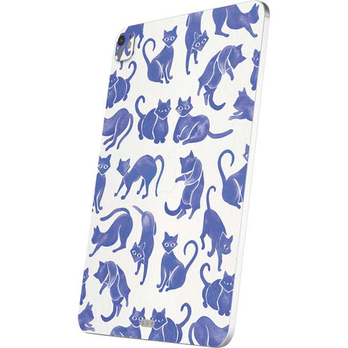 Blue Cats by Cat Coq iPad Pro 13in M4 (2024) Skin