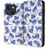 Blue Cats by Cat Coq iPhone 15 Folio Case
