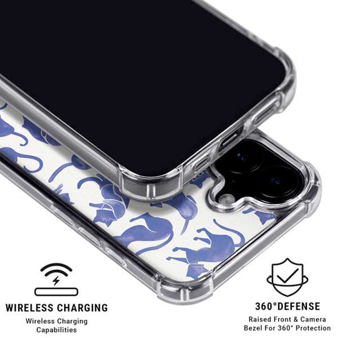 Blue Cats by Cat Coq iPhone 16 MagSafe Case