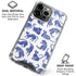 Blue Cats by Cat Coq iPhone 16 Pro Clear Case