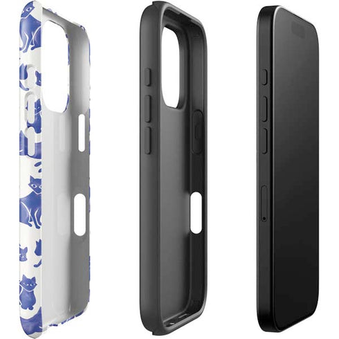 Blue Cats by Cat Coq iPhone 16 Pro Impact Case