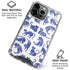 Blue Cats by Cat Coq iPhone 16 Pro Max Clear Case