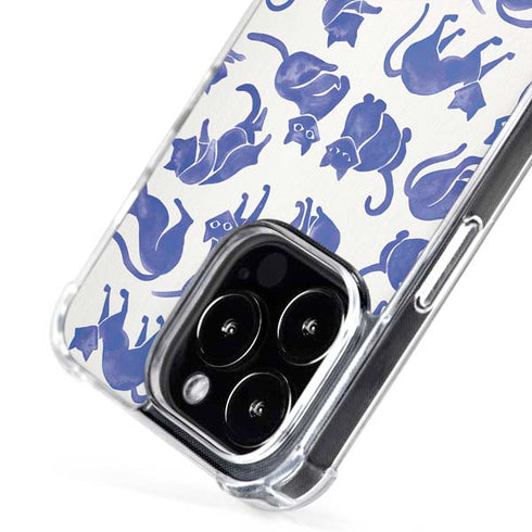 Blue Cats by Cat Coq iPhone 16 Pro Max MagSafe Case