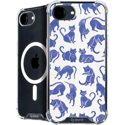 Blue Cats by Cat Coq iPhone 16e MagSafe Case