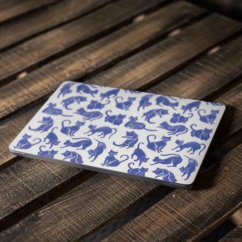 Blue Cats by Cat Coq Apple MacBook Air Skin