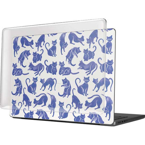 Blue Cats by Cat Coq MacBook Pro 14in (2021-24) Case plus Skin