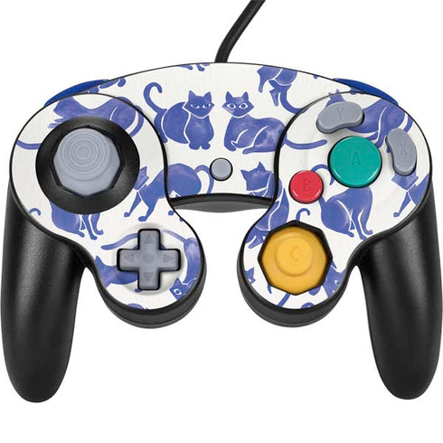 Blue Cats by Cat Coq Nintendo Skins