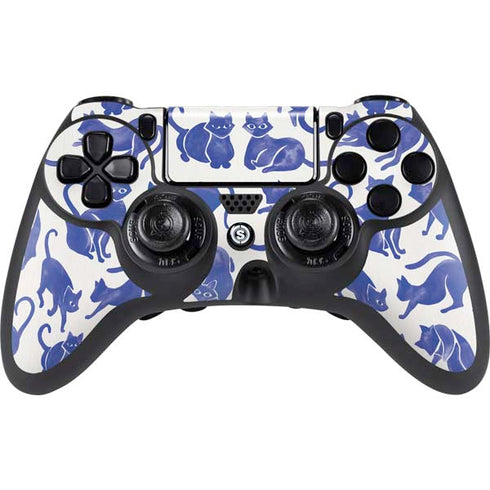 Blue Cats by Cat Coq PlayStation PS4 Skins