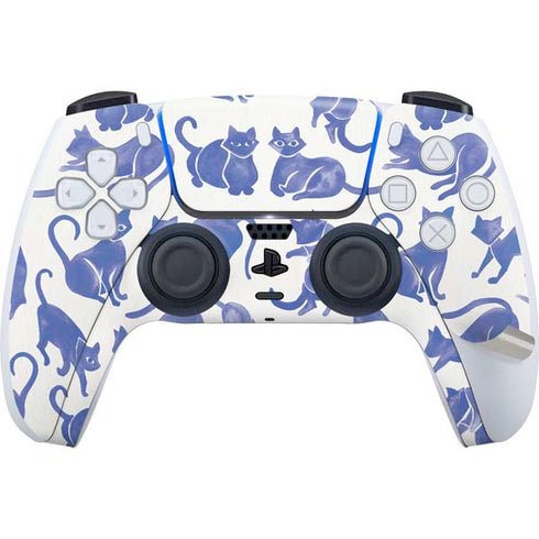 Blue Cats by Cat Coq PS5 Pro Bundle Skin