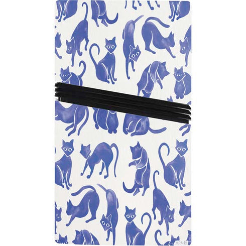 Blue Cats by Cat Coq PS5 Pro Console Skin