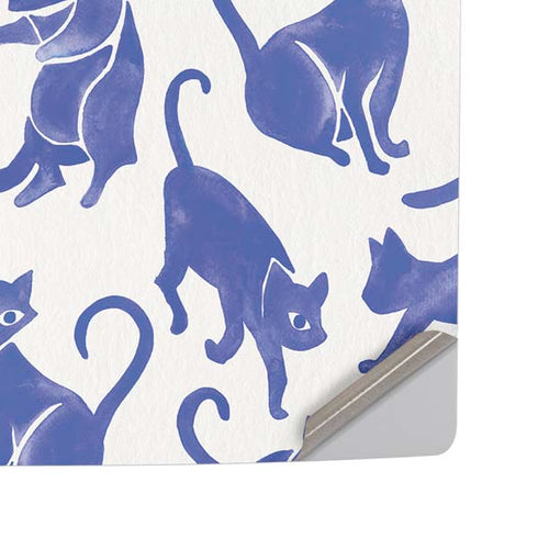 Blue Cats by Cat Coq PS5 Pro Disk Console Skin