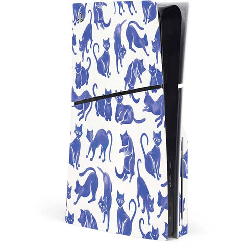 Blue Cats by Cat Coq PlayStation PS5 Skins