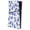 Blue Cats by Cat Coq PS5 Slim Digital Edition Console Skin